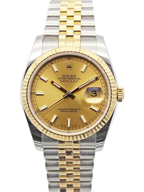 rolex datejust 36mm two tone price|Rolex 36mm Datejust diamond bezel.